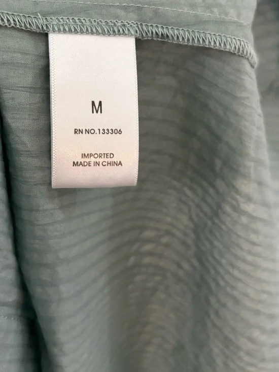 MARYSIA Resort NWT Rooster Midi Dress in Bay Dusty Blue Size Medium - Picture 7 of 8